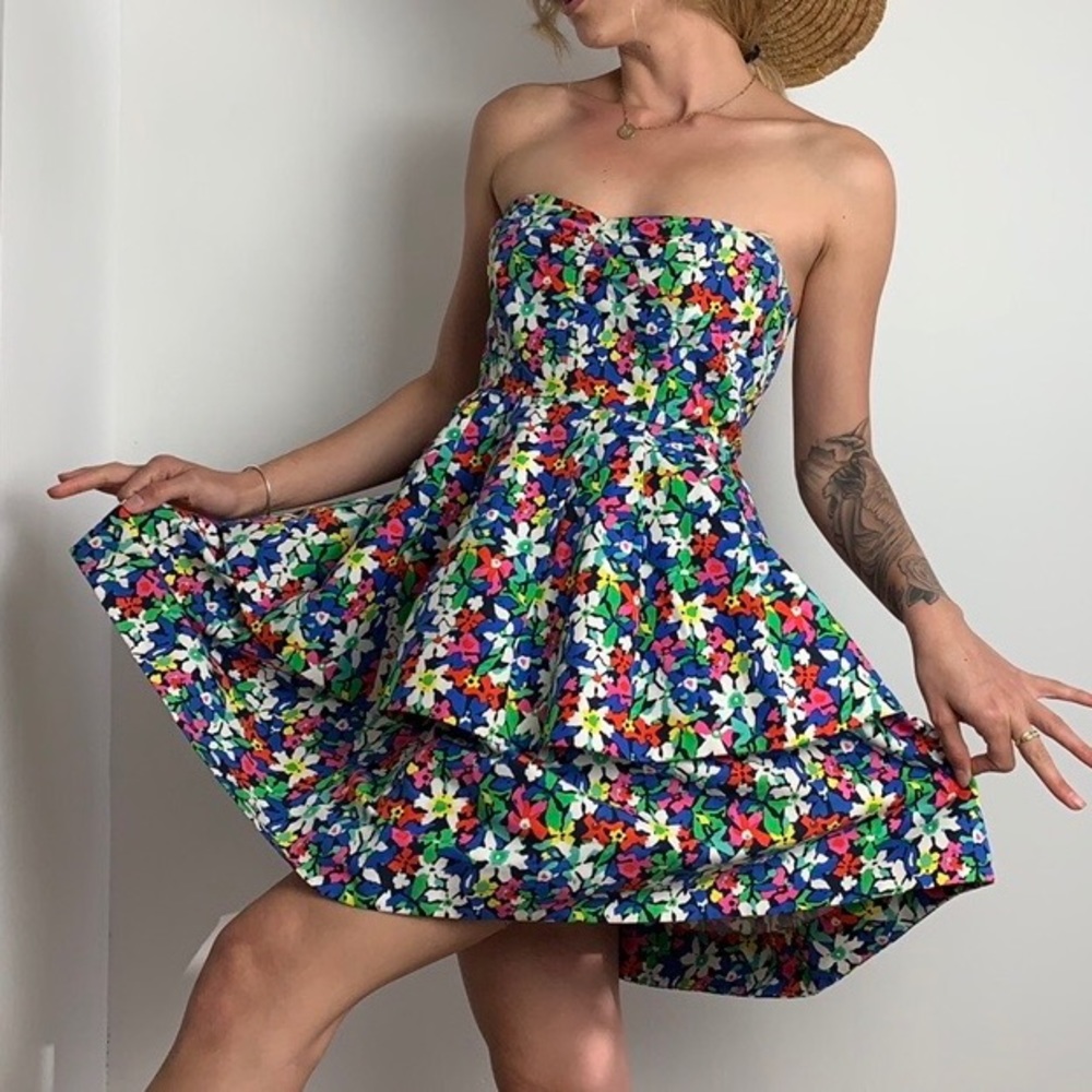 💥KATE SPADE Strapless Dress
